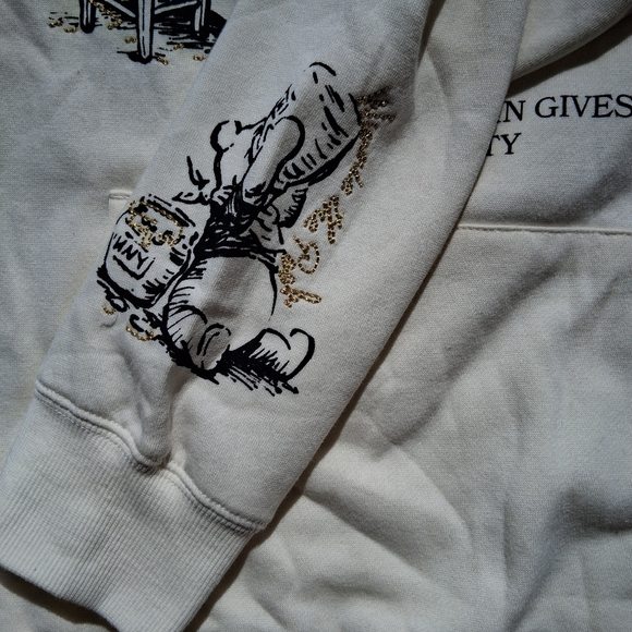Disney Winnie the Pooh Cream Hoodie - Picture 4 of 4